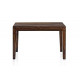 Angel's Four Seater Simply Design Sheesham Wood Dining Table (Walnut Finish)