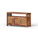 Serenity Dining Room Cabinet (Honey Finish) cane
