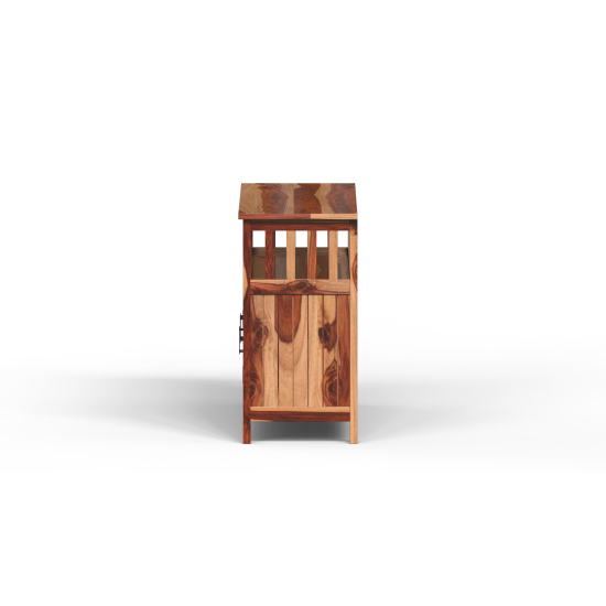 Serenity Dining Room Cabinet (Honey Finish) cane