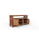 Serenity Dining Room Cabinet (Honey Finish) cane