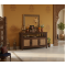 Serenity Dining Room Cabinet (Walnut Finish) cane