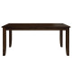 ANGEL FURNITURE Sheeasham Wood Kallang Dining Set Six Seater | Dining Table Set (WalnutFinish)