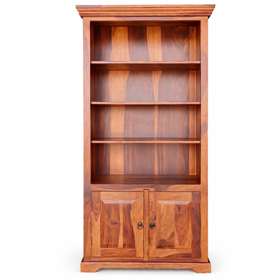 Orchid Classic Designed Large Size Bookshelf (Honey Finish)