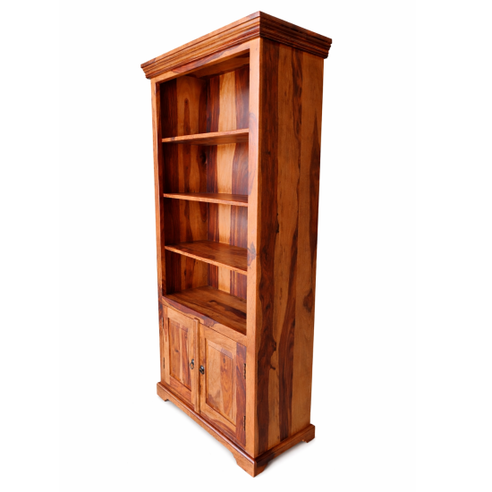 Orchid Classic Designed Large Size Bookshelf (Honey Finish)