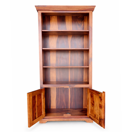 Orchid Classic Designed Large Size Bookshelf (Honey Finish)