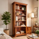 Orchid Classic Designed Large Size Bookshelf (Honey Finish)