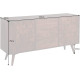 Geneva Sideboard with Three Drawer 145x40x75 CM (Honey Finish)