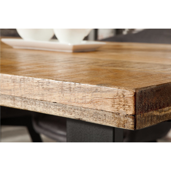 Rough Mango Wood Dining Table  Rough Mango Wood Dining Table
