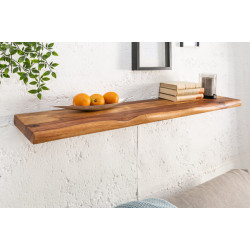 ANGEL FURNITURE Sheesham Wood Floating Wall Shelf | Wall Decor | Bookshelf Wall Hanging