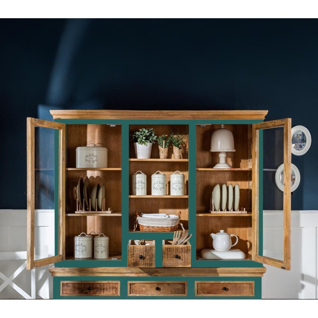 Whitewave Model whitewave hutch cabinet