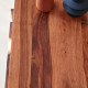 Precision TV Stand (Gray & Honey Finish)