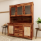 Mandala Kitchen Cabinet Honey Finish
