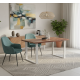 Oakland Dining Table White