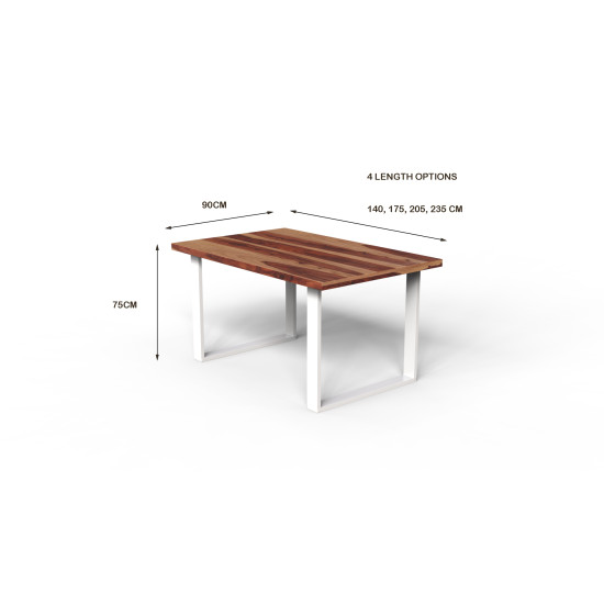 Oakland Dining Table White