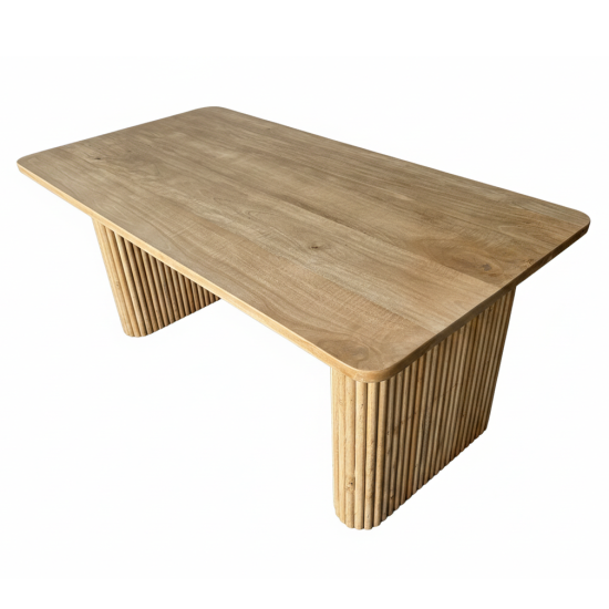 Grafton Dining Table Oak Finish