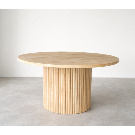 Grafton Mango Wood Round Dining Table