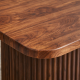 Camden Dining Table with Fluted Column Legs