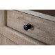 ANGEL FURNITURE Munich Solid Mango Wood Bookshelf Natural Finish