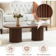  Grafton Oval Coffee Table Wenge Finish