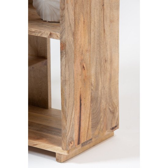 Anaheim Solid Mango Wood Bookshelf