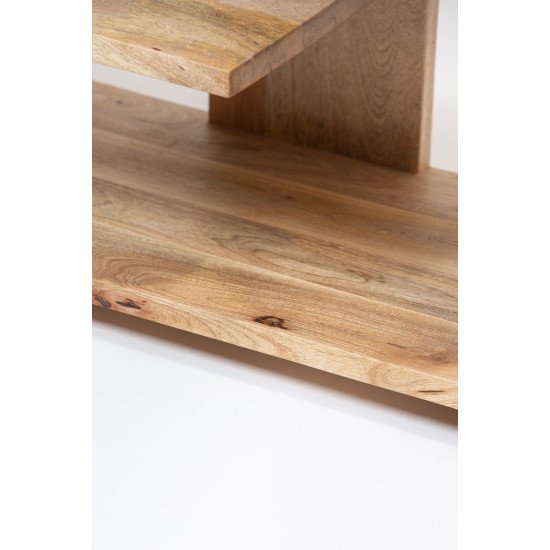Anaheim Solid Mango Wood Bookshelf