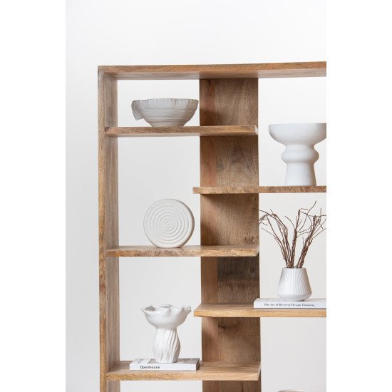 Anaheim Solid Mango Wood Bookshelf