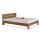 Mayfield Sheesham Wood Queen Size Platform Non Storage Bed (Honey)