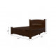 Angel Furniture Jodhpuri Solid Sheesham Wood Double Bed Storage Queen Size (Standard, Walnut Finish)