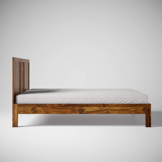Columbus Sheesham Wood Non Storage Bed