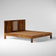 Columbus Sheesham Wood Non Storage Bed