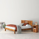 Columbus Sheesham Wood Non Storage Bed