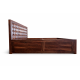 Majesta Diamond Sheesham Wood Bed, (Box Storage King and Queen Size) 3 Year Warranty
