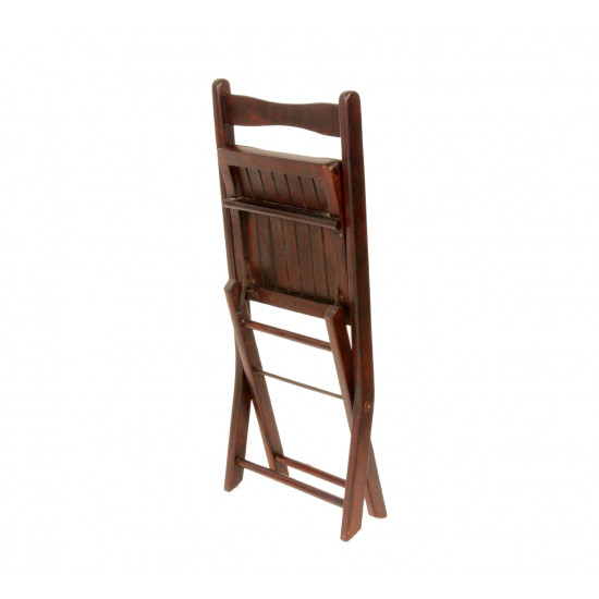 Angel's Sheesham Wood folding chair | Solid Wood Chair | Dining Chair | Outdoor chair for adults (Honey)