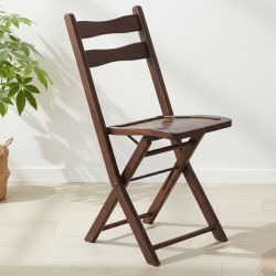 Sheesham Wood folding chair (Honey)
