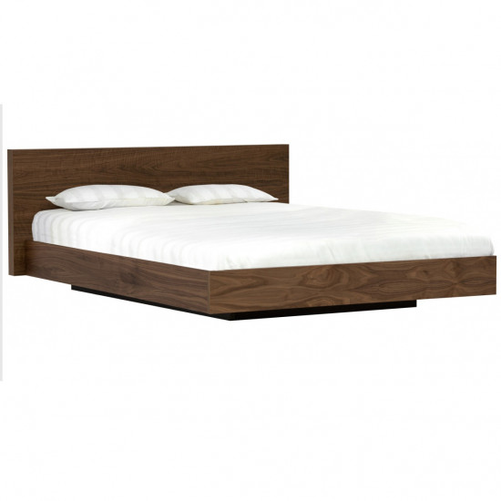 Sheesham Wood Queen Size Platform Non Storage Bed (Brown)