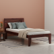 Livingston Solid Sheesham Wood Handmade Modern Single bed (Honey) Livingston Solid Sheesham Wood Handmade Modern Single bed (Honey)