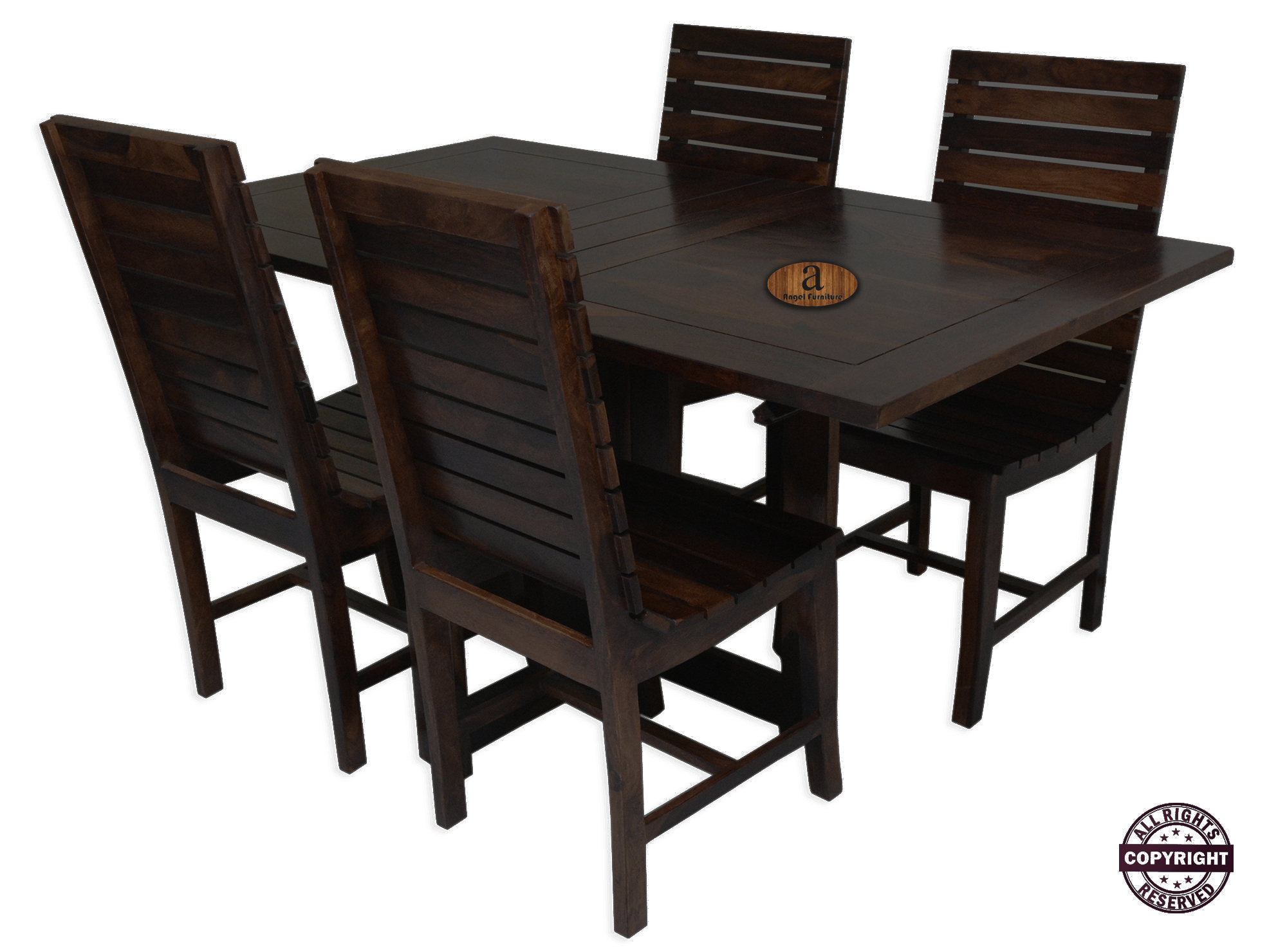 4 seater dining table sheesham